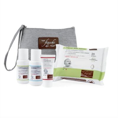 Kit Cura Neonati Artsana - Fiocchi di riso, Pelle sensibile, Viaggio Kit Cura Neonati Artsana - Fiocchi di riso, Pelle sensibile, Viaggio