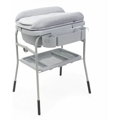 Cambiador y bañera Chicco Cuddle & Bubble Gris - Mesa de Cambio con Bañera Cambiador y bañera Chicco Cuddle & Bubble Gris - Mesa de Cambio con Bañera