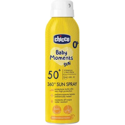 Chicco Baby Moments Sun SPF50+ Spray - Sun Protection Spray Chicco Baby Moments Sun SPF50+ Spray - Sun Protection Spray
