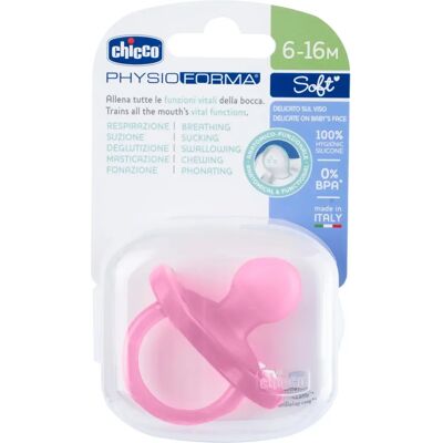 Chicco Physioforma Soft Chupeta Rosa 6-16M Chicco Physioforma Soft Chupeta Rosa 6-16M