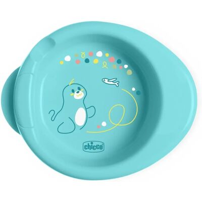 Chicco Baby Teller - Azzurro - Hält Essen Warm - Baby Teller Chicco Baby Teller - Azzurro - Hält Essen Warm - Baby Teller