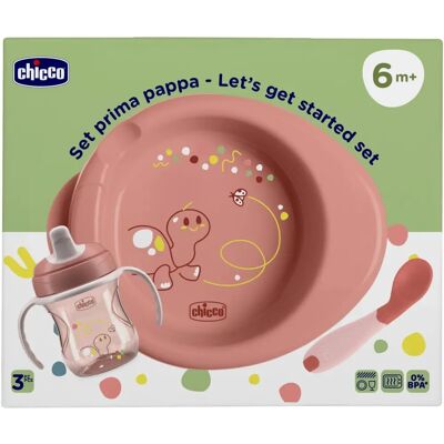 Chicco Pink 6M+ Baby Ernährungsset - Produktart Chicco Pink 6M+ Baby Ernährungsset - Produktart