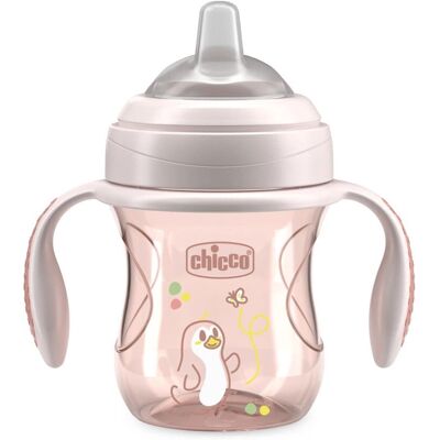 Chicco Rosa Übergussbecher 200ml - Flasche Chicco Rosa Übergussbecher 200ml - Flasche