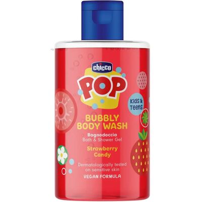 Chicco Model Gel de Duș Vegan de Căpșuni - Gel de Duș Chicco Model Gel de Duș Vegan de Căpșuni - Gel de Duș