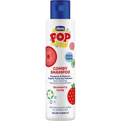 Chicco Căpșună 2-in-1 Șampon și Balsam - Pentru copii Chicco Căpșună 2-in-1 Șampon și Balsam - Pentru copii