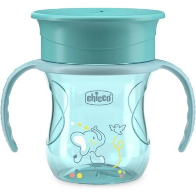 Chicco Turquoise 360° Leak-Proof Sippy Cup - Cup Chicco Turquoise 360° Leak-Proof Sippy Cup - Cup