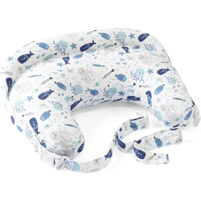 Cuscino allattamento Boppy Deluxe di Chicco - Cuscino per l'allattamento Cuscino allattamento Boppy Deluxe di Chicco - Cuscino per l'allattamento