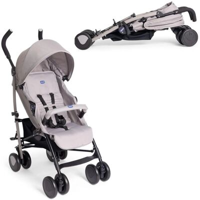 Cochecito de bebé Chicco Echo Lite Nut - Ligero, Respaldo Ajustable Cochecito de bebé Chicco Echo Lite Nut - Ligero, Respaldo Ajustable