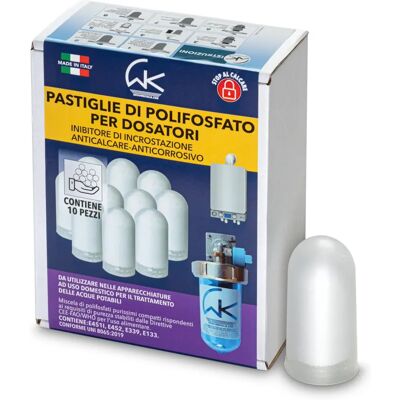 WK Polyphosphate navulling - Ontkalkings tabletten - Gemaakt in Italië WK Polyphosphate navulling - Ontkalkings tabletten - Gemaakt in Italië