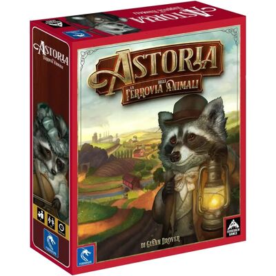 Pendragon Astoria - La Ferrovia degli Animali - Gioco da Tavolo Pendragon Astoria - La Ferrovia degli Animali - Gioco da Tavolo
