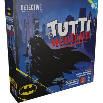 Detective Gotham - Batman: Tutti Mentono Gioco da Tavolo Detective Gotham - Batman: Tutti Mentono Gioco da Tavolo