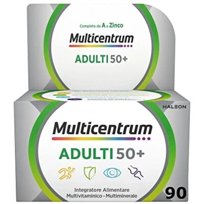 Glaxosmithkline Multivitaminico 50+ - 90 Compresse Glaxosmithkline Multivitaminico 50+ - 90 Compresse