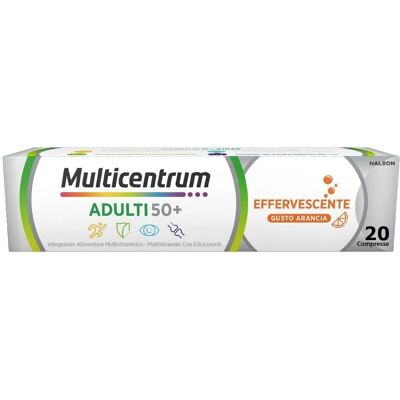 Multicentrum 50+ Effervescente - Supporta la salute immunitaria - Multivitaminico & Minerali Multicentrum 50+ Effervescente - Supporta la salute immunitaria - Multivitaminico & Minerali