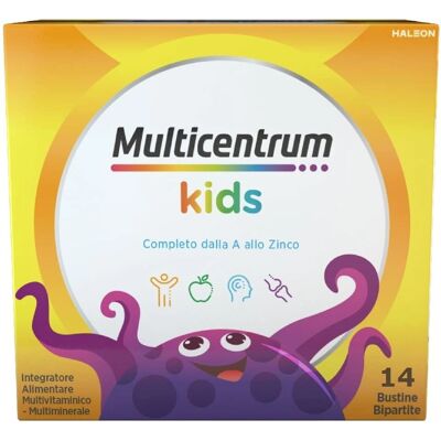 Glaxosmithkline Multicentrum Baby - Integratore multivitaminico e multiminerale per bambini 3+ - 14 Bustine Glaxosmithkline Multicentrum Baby - Integratore multivitaminico e multiminerale per bambini 3+ - 14 Bustine