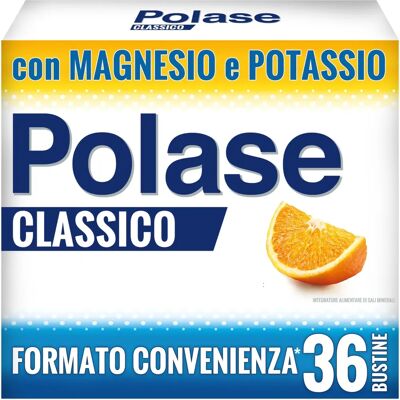 Polase Arancia - Integratore di Magnesio e Potassio - 36 Bustine Effervescenti Polase Arancia - Integratore di Magnesio e Potassio - 36 Bustine Effervescenti