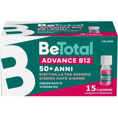 Haleon Italy Srl Be-Total Advance B12 - Supporto Energia - 15 Fialette Haleon Italy Srl Be-Total Advance B12 - Supporto Energia - 15 Fialette