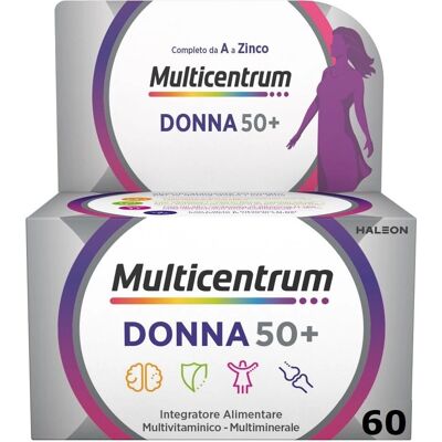 Glaxosmithkline Multicentrum Donna 50+ - Integratore per Donne 50+ Glaxosmithkline Multicentrum Donna 50+ - Integratore per Donne 50+