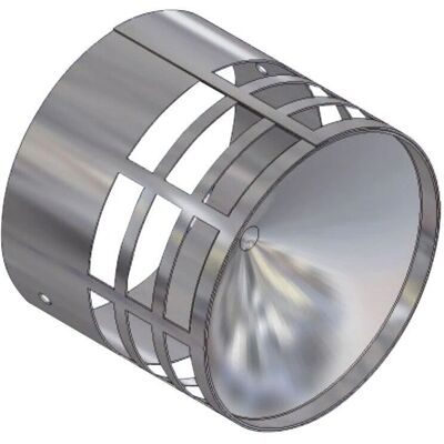 Tecnogas - Terminale scarico fumi acciaio inox d=60 Tecnogas - Terminale scarico fumi acciaio inox d=60