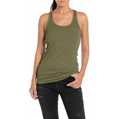 Replay W3989m.000.22839g Mouwloze XS T-shirt - T-shirt Replay W3989m.000.22839g Mouwloze XS T-shirt - T-shirt