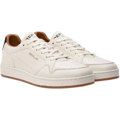 Zapatillas Blancas Leather Smash de Replay - Zapatillas Zapatillas Blancas Leather Smash de Replay - Zapatillas
