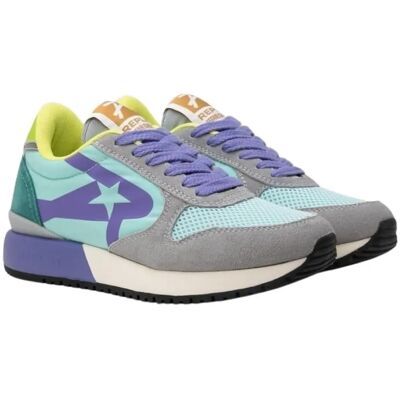 Replay rs9o0001t-0976 Groen Grijs Sneakers - Sneakers Replay rs9o0001t-0976 Groen Grijs Sneakers - Sneakers