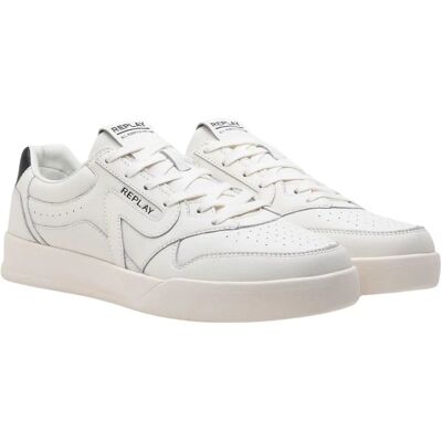 Replay GMZ5N Leather Microperforated Thick Rubber Sneaker - Sneakers Replay GMZ5N Leather Microperforated Thick Rubber Sneaker - Sneakers
