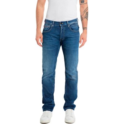 Replay - Grover Hyperflex Blå W31/L32 Jeans Replay - Grover Hyperflex Blå W31/L32 Jeans