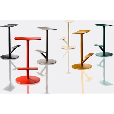 Tabouret Sequoia Rouge Corail Magis - Tabouret - Publicité Tabouret Sequoia Rouge Corail Magis - Tabouret - Publicité