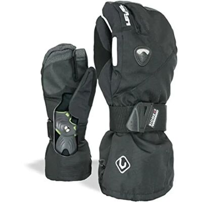 Level Gloves Waterdichte geïsoleerde ski- en snowboardhandschoenen - Zwart - Maat 10 Level Gloves Waterdichte geïsoleerde ski- en snowboardhandschoenen - Zwart - Maat 10