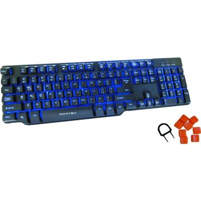Clavier Gaming Cortek C10036 - Noir - Publicité Clavier Gaming Cortek C10036 - Noir - Publicité