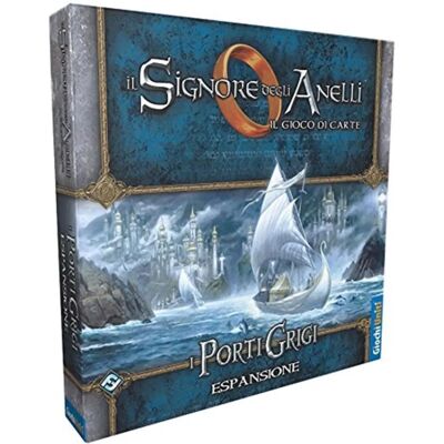 Giochi Uniti Le Seigneur des Anneaux LCG : Les Ports Gris extension - Extension - Publicité Giochi Uniti Le Seigneur des Anneaux LCG : Les Ports Gris extension - Extension - Publicité