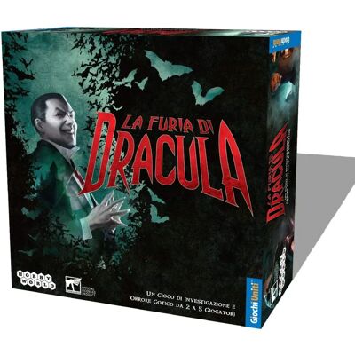 Giochi Uniti Dracula - The Fury - Board Game - 2-5 Players Giochi Uniti Dracula - The Fury - Board Game - 2-5 Players