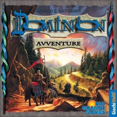 Giochi Uniti Dominion - Extension Aventures - Jeu de Plateau - Publicité Giochi Uniti Dominion - Extension Aventures - Jeu de Plateau - Publicité