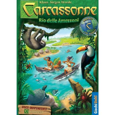 Giochi Uniti Carcassonne - Rio des Amazones - Jeu de société - Publicité Giochi Uniti Carcassonne - Rio des Amazones - Jeu de société - Publicité