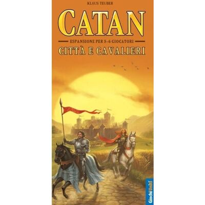 Giochi Uniti Catan : Citta' E Cavalieri 5/6 Joueurs - Extension - Publicité Giochi Uniti Catan : Citta' E Cavalieri 5/6 Joueurs - Extension - Publicité