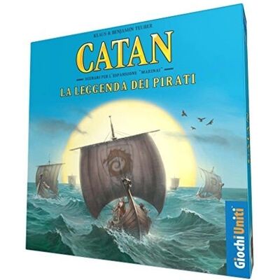 Giochi Uniti Catan : La Légende des Pirates - Extension de Jeu de Société - Publicité Giochi Uniti Catan : La Légende des Pirates - Extension de Jeu de Société - Publicité