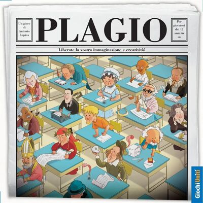 Giochi Uniti Plagio - Jeu de Société pour 4+ Joueurs - Publicité Giochi Uniti Plagio - Jeu de Société pour 4+ Joueurs - Publicité