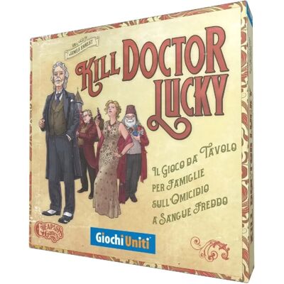 Giochi Uniti Kill Doctor Lucky - Edizione Italiana - Gioco da tavolo Giochi Uniti Kill Doctor Lucky - Edizione Italiana - Gioco da tavolo