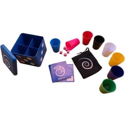 Giochi Uniti GU616 jeu de dés - Jeu de dés avec bluff et chance - Publicité Giochi Uniti GU616 jeu de dés - Jeu de dés avec bluff et chance - Publicité
