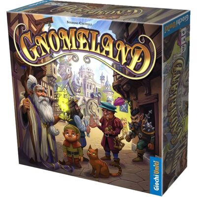 Giochi Uniti Gnomeland - Board Game - Family Strategy Giochi Uniti Gnomeland - Board Game - Family Strategy