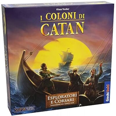 Giochi Uniti Catan Explorateurs et Corsaires - Jeu de société - Publicité Giochi Uniti Catan Explorateurs et Corsaires - Jeu de société - Publicité