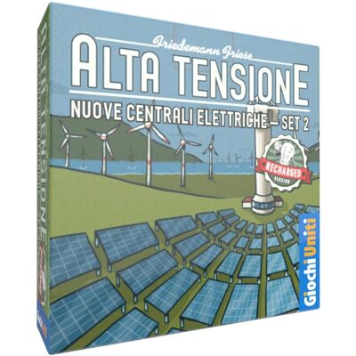 Giochi Uniti Haute Tension - Rechargée - Set 2 - Extension pour Jeu de Société - Publicité Giochi Uniti Haute Tension - Rechargée - Set 2 - Extension pour Jeu de Société - Publicité