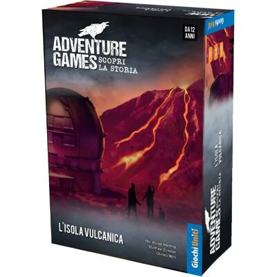 Giochi Uniti Jeu d'aventure - L'île volcanique - Publicité Giochi Uniti Jeu d'aventure - L'île volcanique - Publicité