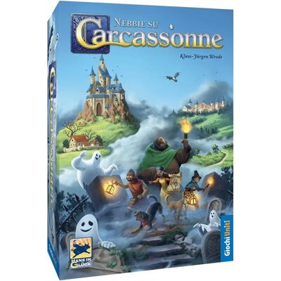 Giochi Uniti Carcassonne Nebbie Su Carcassonne - Jeu de Société - Publicité Giochi Uniti Carcassonne Nebbie Su Carcassonne - Jeu de Société - Publicité