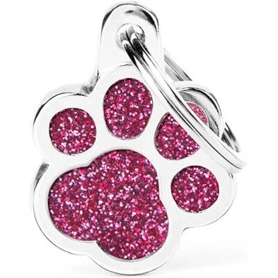 MyFamily Hundemarke Zampa Shine Pink - Hundemarke MyFamily Hundemarke Zampa Shine Pink - Hundemarke