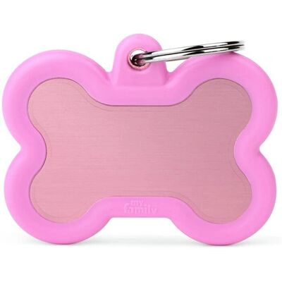 Tag per Animali Rosa in Alluminio - Personalizzabile, Silenzioso, Resistente Tag per Animali Rosa in Alluminio - Personalizzabile, Silenzioso, Resistente