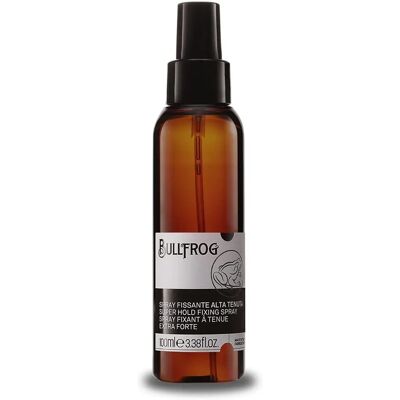 Bullfrog Super Hold Fixing Spray - Haar Spray - Sterke Hold Bullfrog Super Hold Fixing Spray - Haar Spray - Sterke Hold