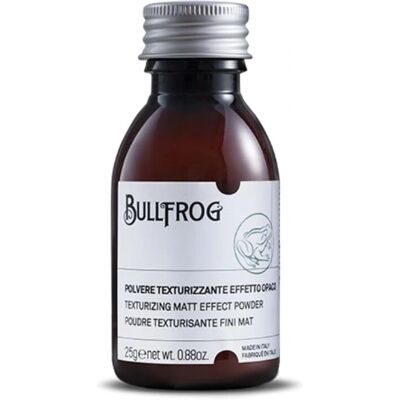 BULLFROG Texturising Matt Effect Powder - Haarstyling 25g BULLFROG Texturising Matt Effect Powder - Haarstyling 25g