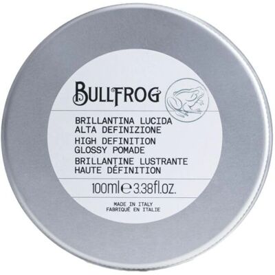 BULLFROG Pomade Haute Définition Brillante - Lotion Corporelle - Publicité BULLFROG Pomade Haute Définition Brillante - Lotion Corporelle - Publicité
