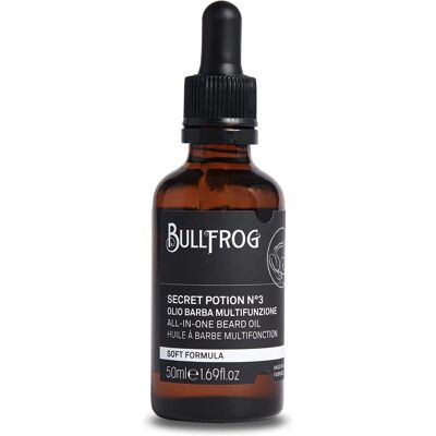 BULLFROG Secret Potion N.3 Huile Tout-en-Un pour Barbe - Soin de la barbe - Publicité BULLFROG Secret Potion N.3 Huile Tout-en-Un pour Barbe - Soin de la barbe - Publicité